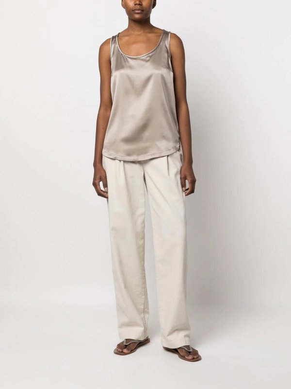 BRUNELLO CUCINELLI: Tops und Tank Tops online - Top - Beige