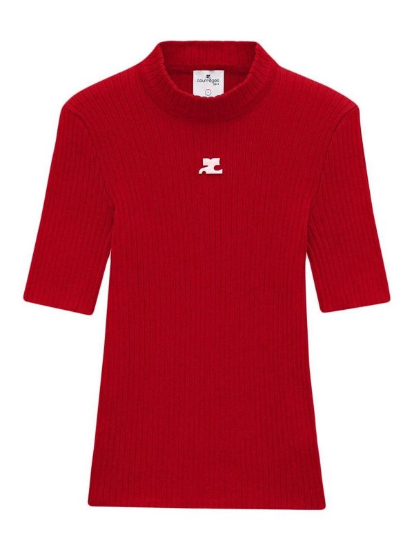 Courreges: タートルネック - タートルネック/ポロネック - 赤