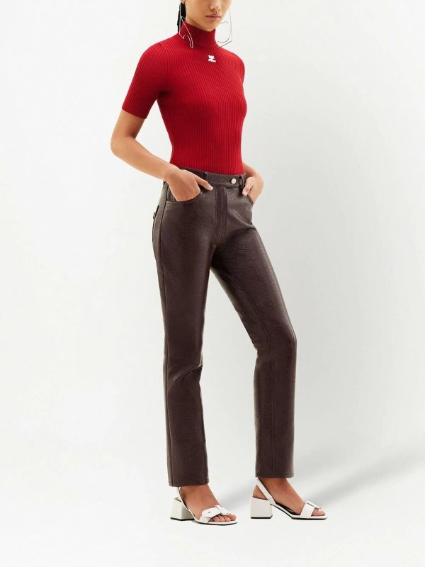 Courreges: タートルネック online - タートルネック/ポロネック - 赤