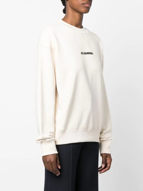 The Best Shops JIL SANDER: スウェット＆セーター - スウェットシャツ/セーター - ベージュ