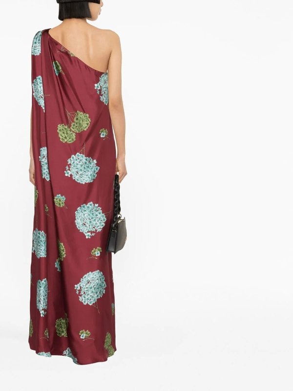 Maxikleid - Bordeaux shop online: LA DOUBLEJ