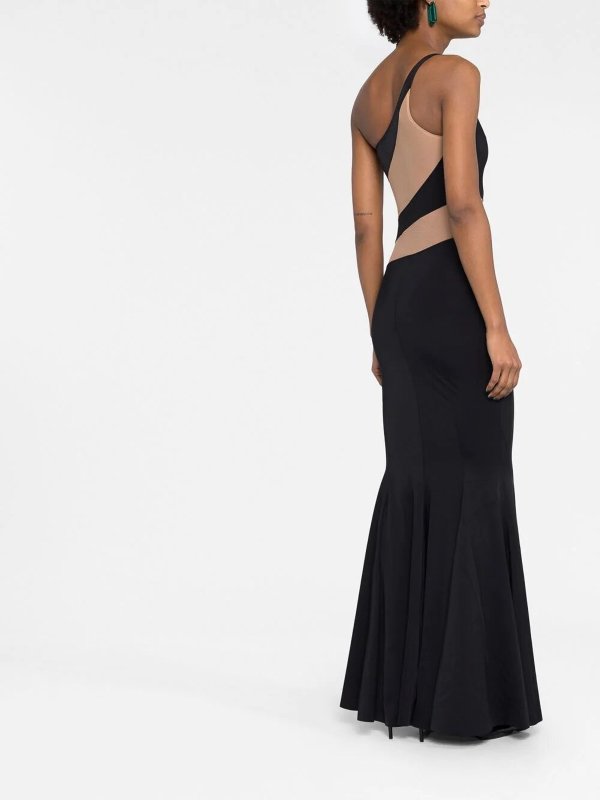 イブニングドレス - 黒 shop online: Norma Kamali