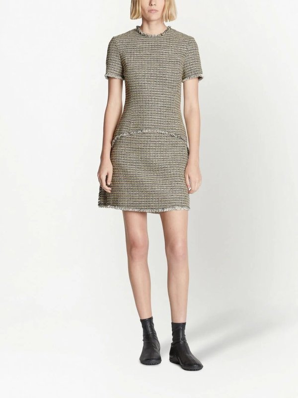 Proenza Schouler: ショートドレス online - ショートドレス - イエロー