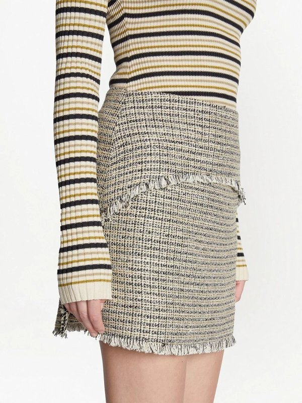 Mini Jupe - Jaune shop online: Proenza Schouler