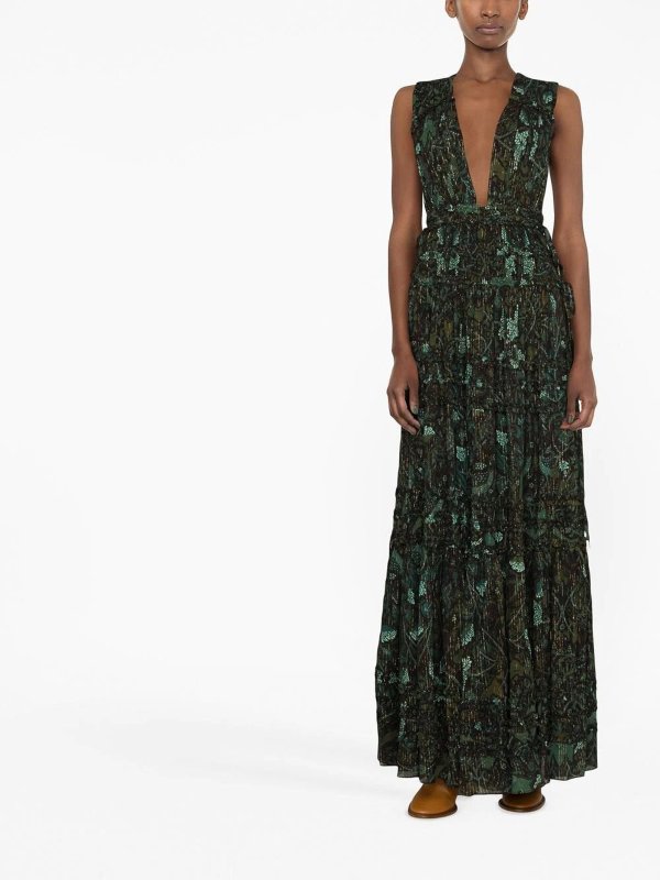 ULLA JOHNSON: maxi dresses online - Fiona gown