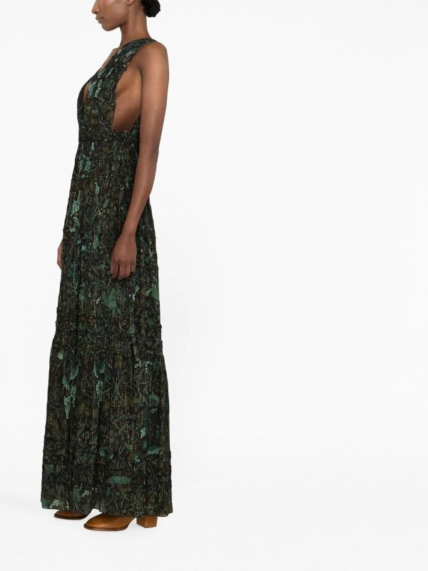 Fiona gown shop online: ULLA JOHNSON