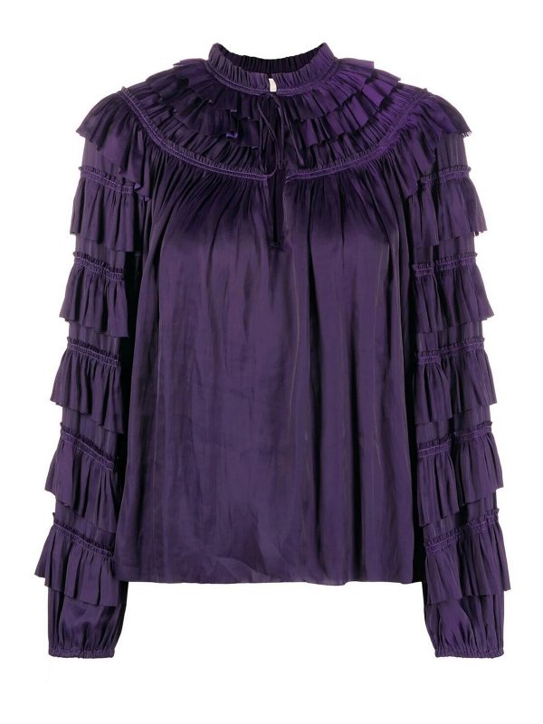 ULLA JOHNSON: Tops & Tank tops - Loucy blouse