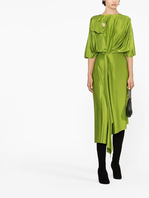 iKRIX VICTORIA BECKHAM: マキシドレス - マキシドレス - 緑