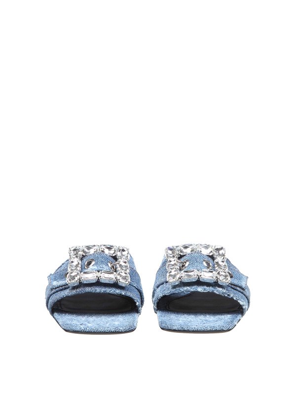 iKRIX DOLCE & GABBANA: Sandalen - Sandalen - Helles Jeansblau