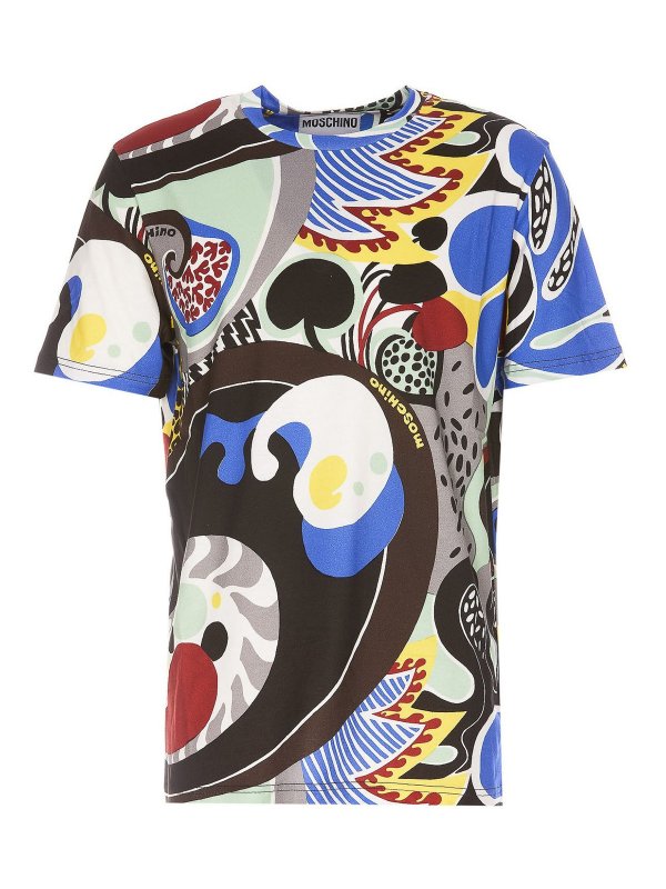 MOSCHINO: T-shirts - T-Shirt - Rot