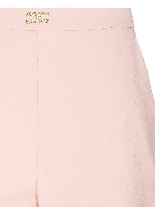 Golden logo skinny trousers shop online: ELISABETTA FRANCHI