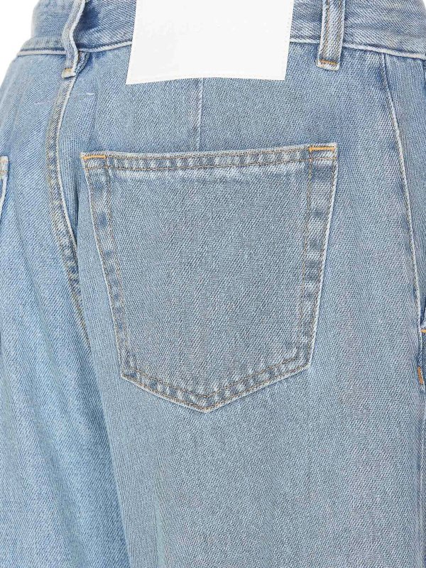 MM6 Maison Margiela ブーツカットジーンズ - ライトウォッシュ MM6 Maison Margiela ブーツカットジーンズ - ライトウォッシュ