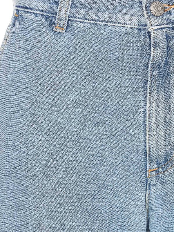 MM6 Maison Margiela ブーツカットジーンズ - ライトウォッシュ MM6 Maison Margiela ブーツカットジーンズ - ライトウォッシュ