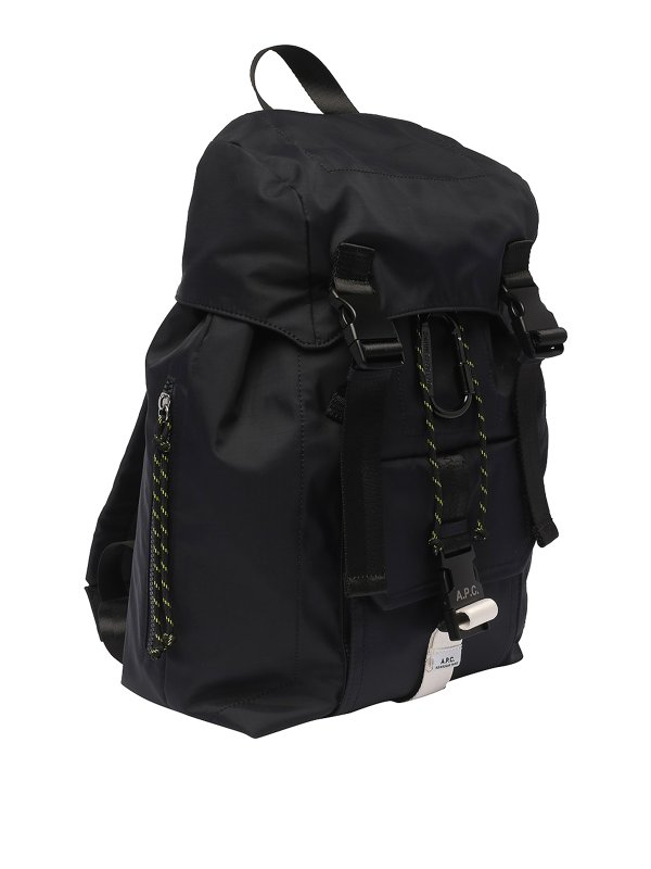 A.P.C.: backpacks online - Treck blue backpack