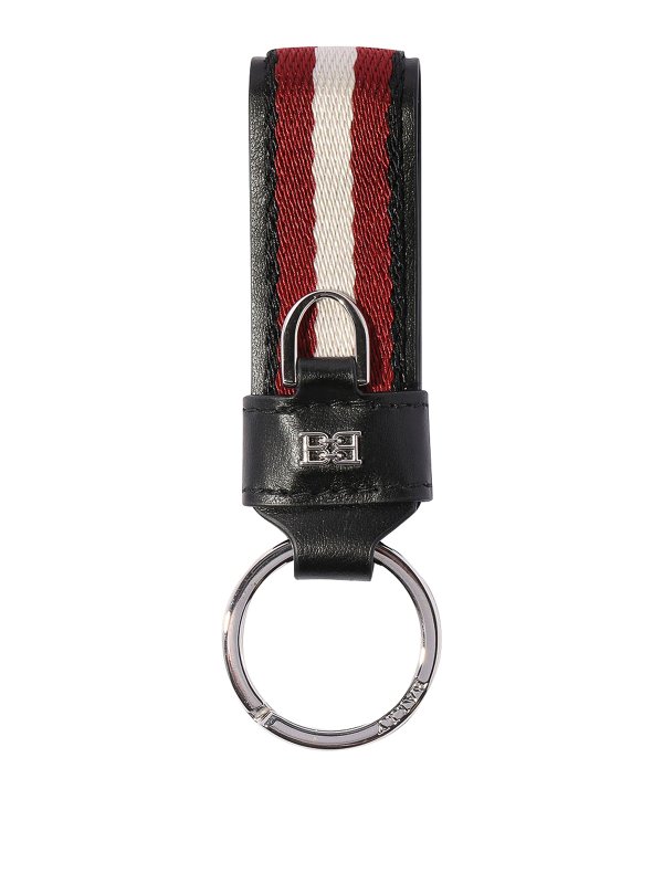 BALLY: key holders - Logo key holder