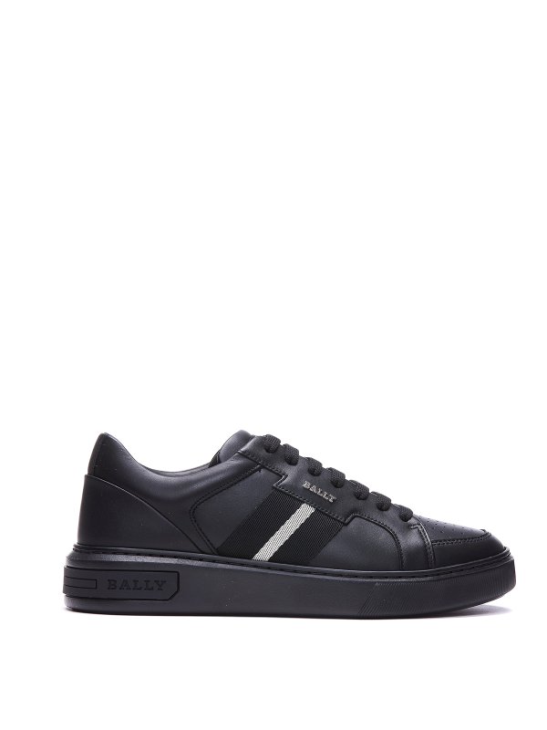 BALLY: trainers - Moony leather sneakers