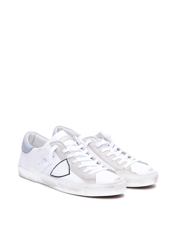 PHILIPPE MODEL: trainers online - Used effect logoed sneakers
