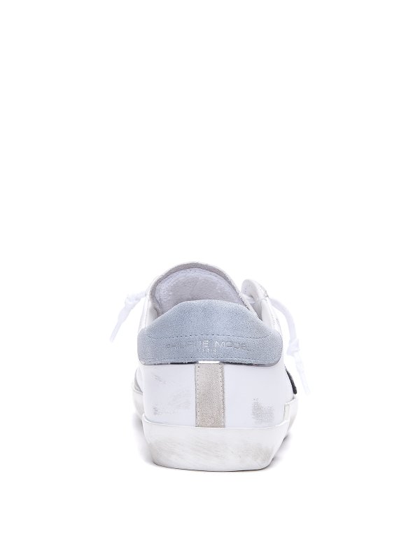 Used effect logoed sneakers shop online: PHILIPPE MODEL