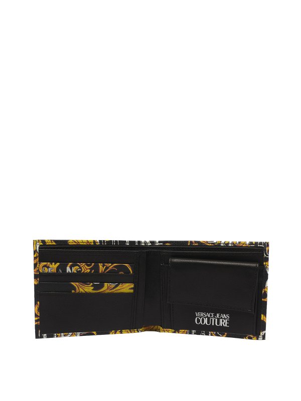 Versace Jeans Couture: wallets & purses online - Billfold Barocco print wallet