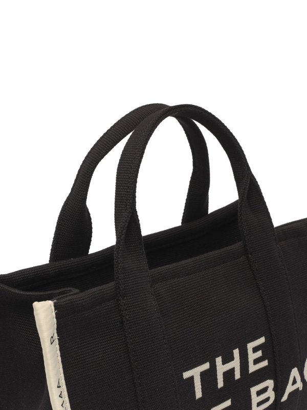 Cotton blend tote shop online: MARC JACOBS