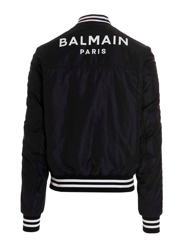 Balmain: Chaquetas Bomber online - Chaqueta Bomber - Negro