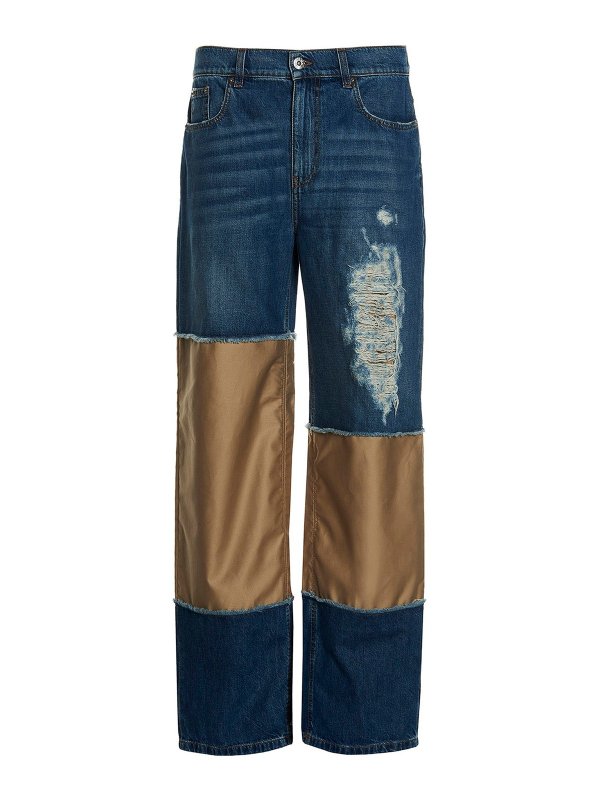 J.W. ANDERSON: ストレートジーンズ - ストレートジーンズ - ブルー