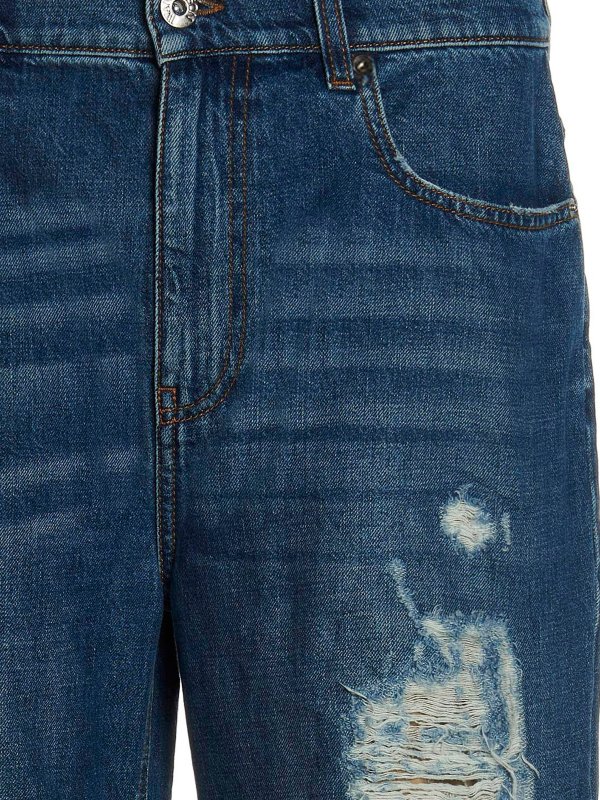 iKRIX J.W. ANDERSON: ストレートジーンズ - ストレートジーンズ - ブルー