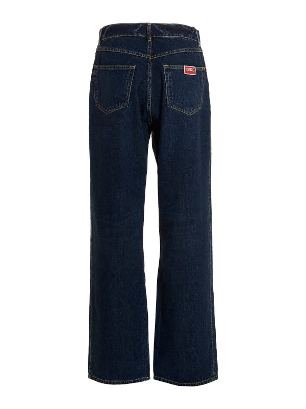 KENZO: Straight Leg Jeans online - Straight Leg Jeans - Blau
