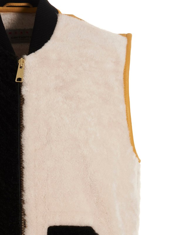 iKRIX Marni: レザージャケット - レザージャケット - マルチカラー