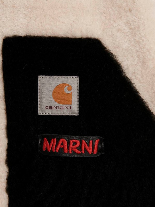 レザージャケット - マルチカラー shop online: Marni