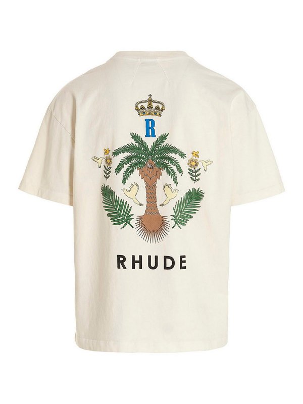 RHUDE: Camisetas online - Camiseta - Blanco