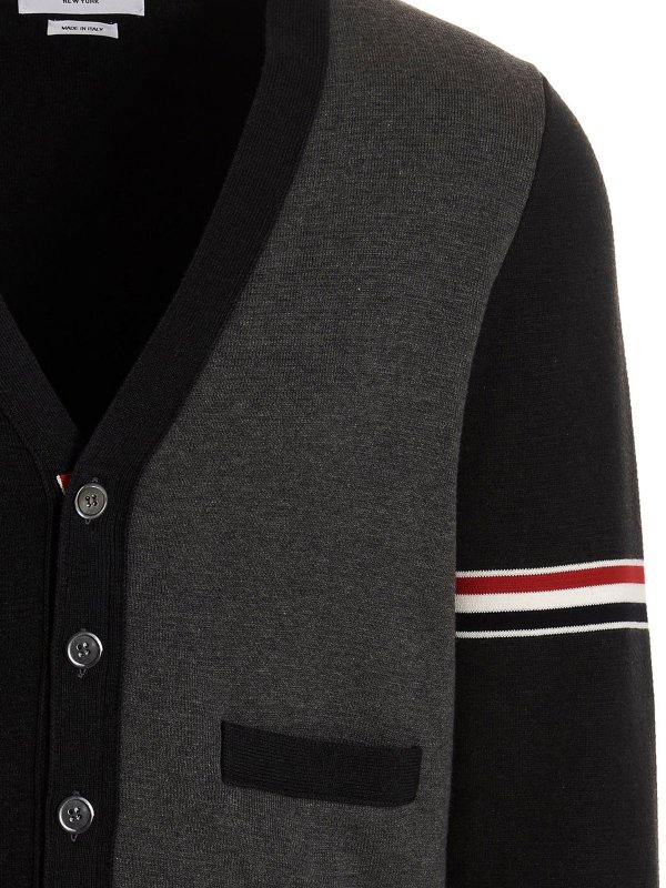 iKRIX THOM BROWNE: cardigan - Cardigan bicolore