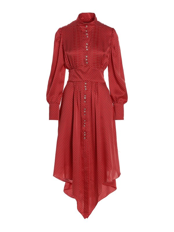 ALEXANDRE VAUTHIER: Vestidos largos - Vestido Largo - Rojo