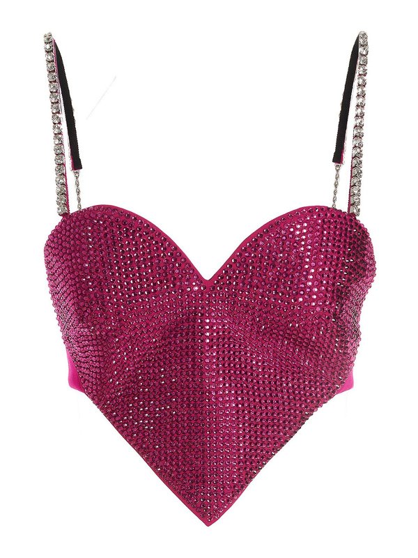 AREA: Tops y camisetas sin mangas - Top - Fucsia
