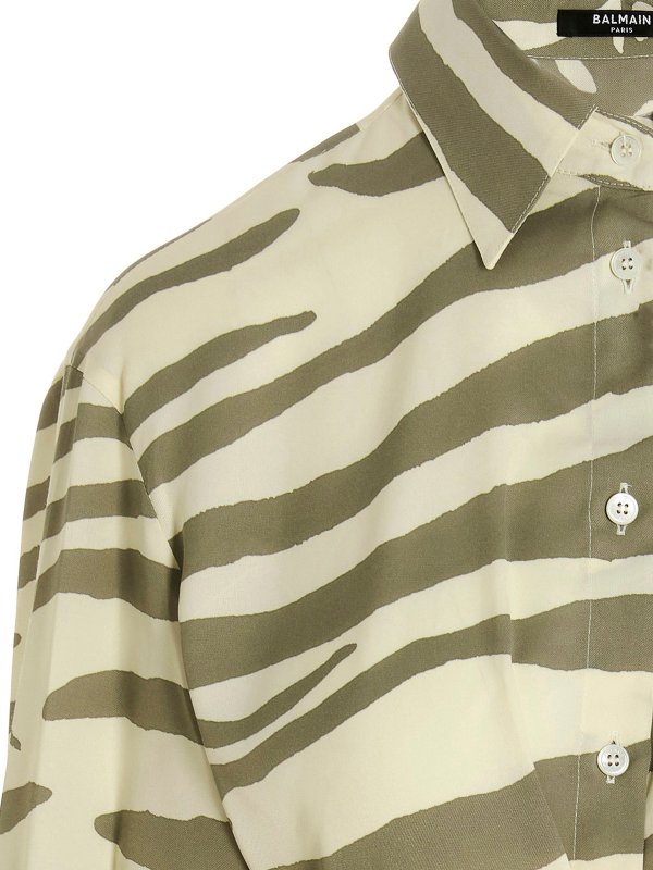 iKRIX Balmain: camicie - Camicia zebrata