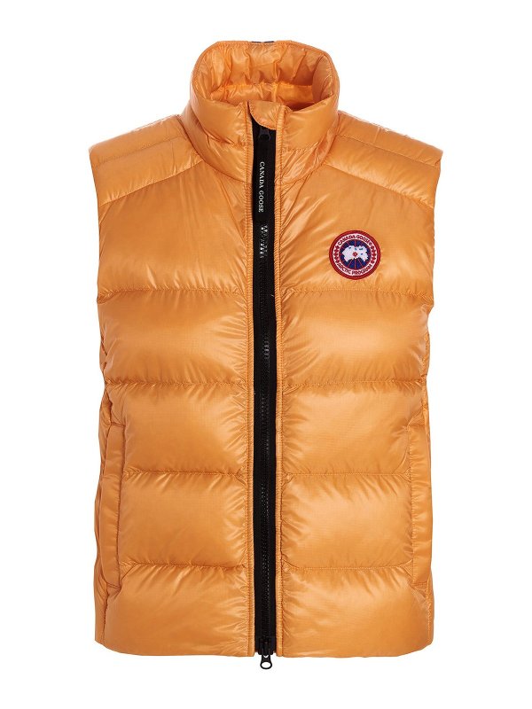 Canada Goose: ダウン・ハイテクジャケット - ダウンジャケット - オレンジ