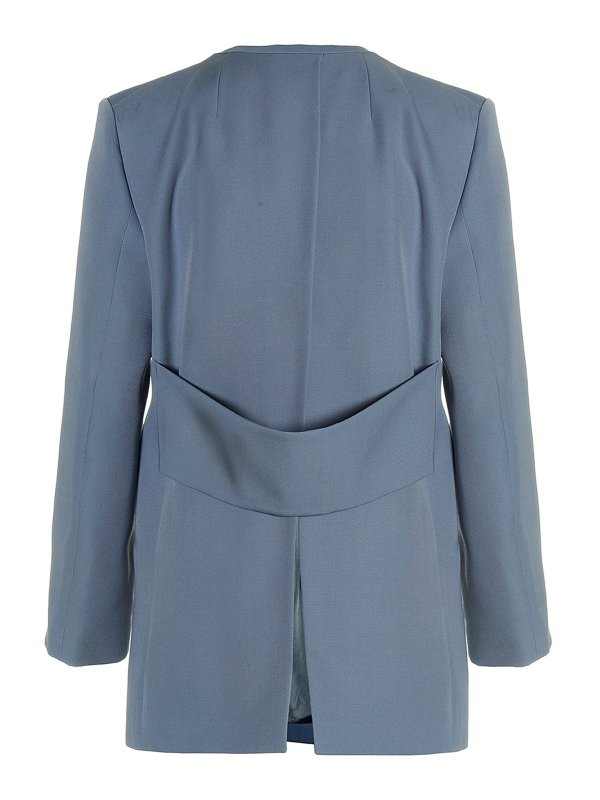 JIL SANDER: Vestes de costume online - Blazer - Bleu Clair