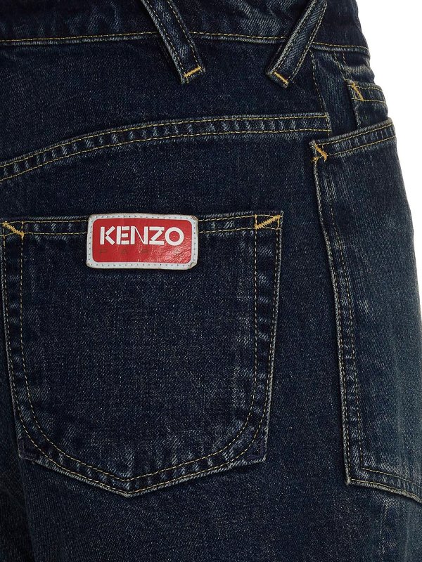 Denim shorts shop online: KENZO