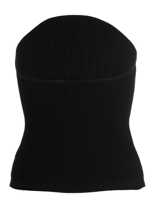 KHAITE: Tops & Débardeurs online - Top - Noir