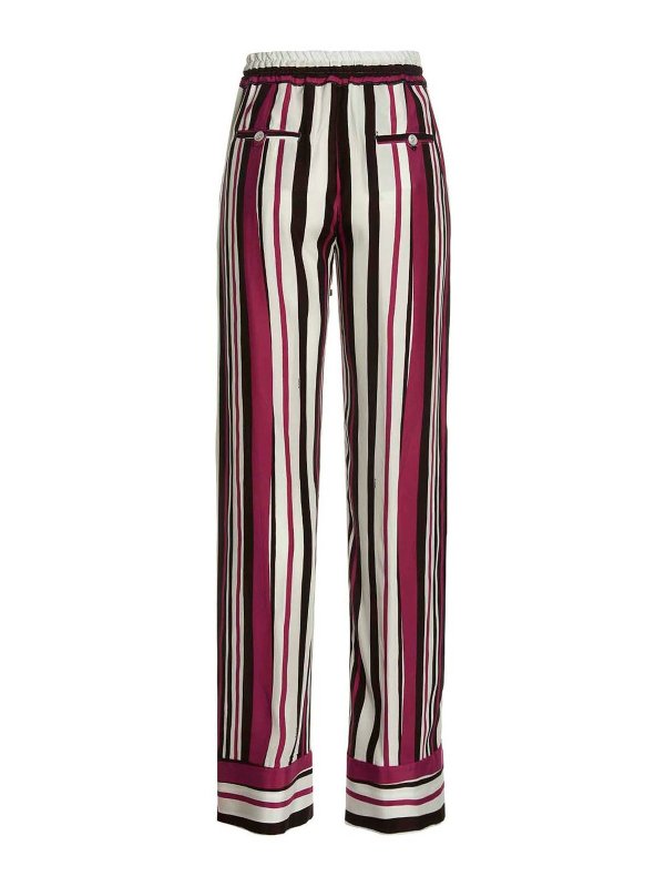 KITON: casual trousers online - Striped pants