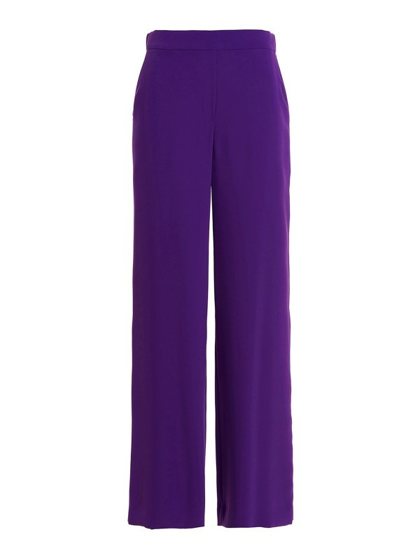 P.A.R.O.S.H.: カジュアルトラウザー - カジュアルパンツ - 紫