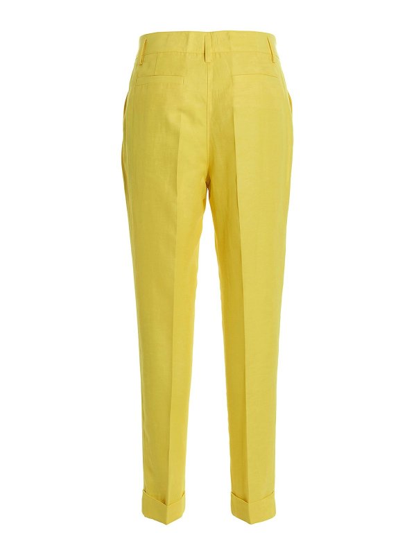 P.A.R.O.S.H.: カジュアルトラウザー online - カジュアルパンツ - イエロー