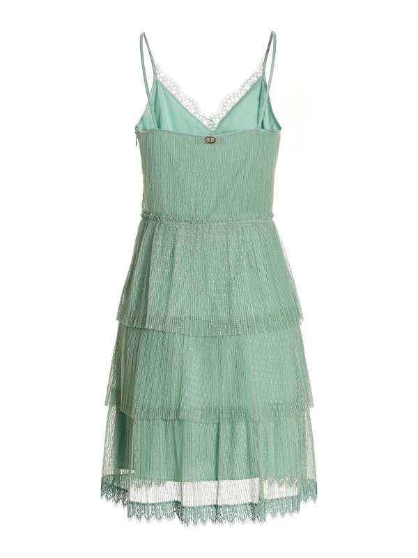 TWINSET: Robes courtes online - Robe Courte - Vert
