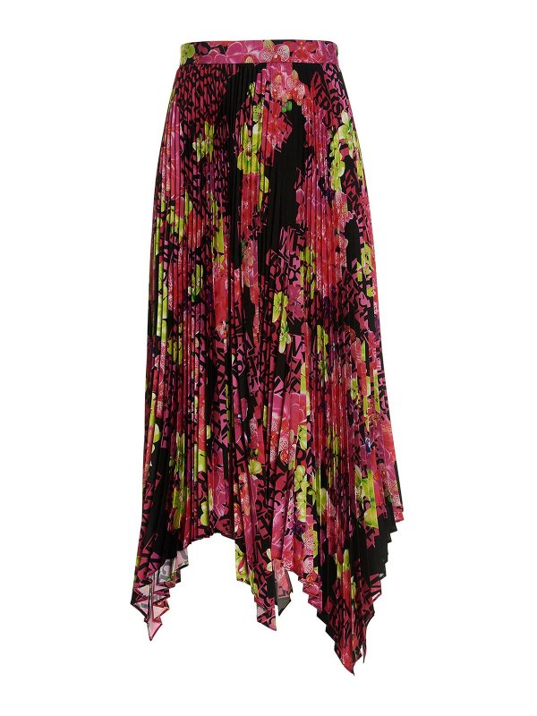 VERSACE: Gonne Lunghe - Gonna versace orchidea