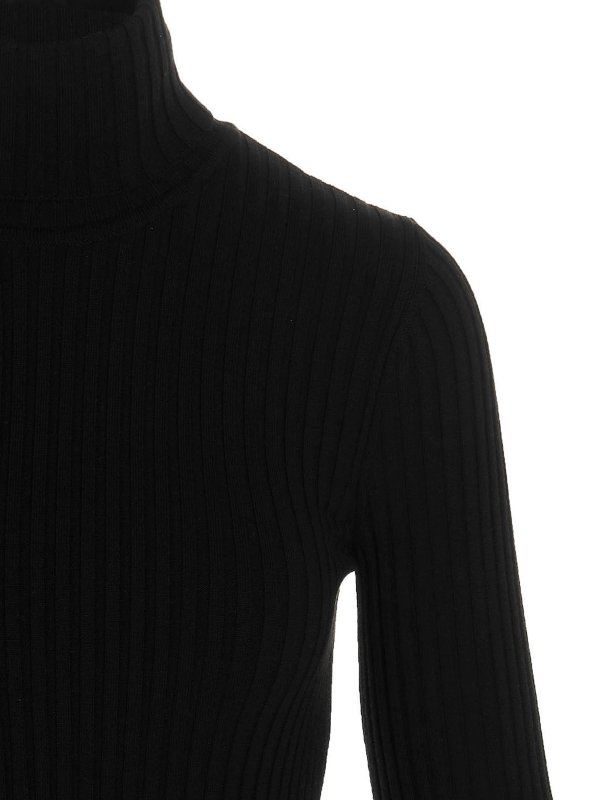 iKRIX WOLFORD: short dresses - Ribbed merino dress