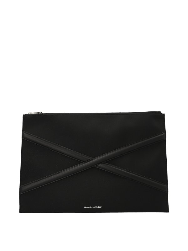 ALEXANDER MCQUEEN: クラッチバッグ - クラッチバッグ - Harness