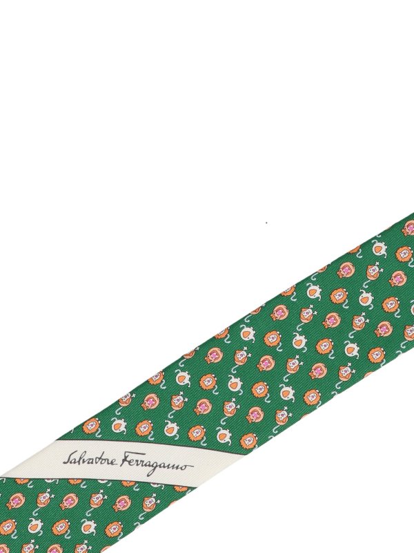 iKRIX SALVATORE FERRAGAMO: Krawatten und Fliegen - Krawatte - Grün