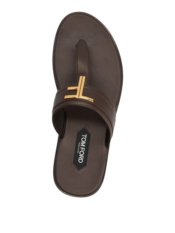 iKRIX TOM FORD: サンダル - サンダル - ブラウン