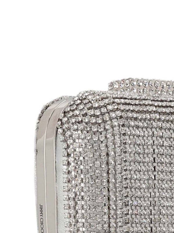 iKRIX JIMMY CHOO: クラッチバッグ - クラッチバッグ - 銀