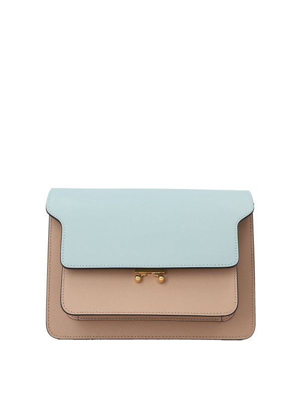 Marni: shoulder bags - Trunk midi shoulder bag